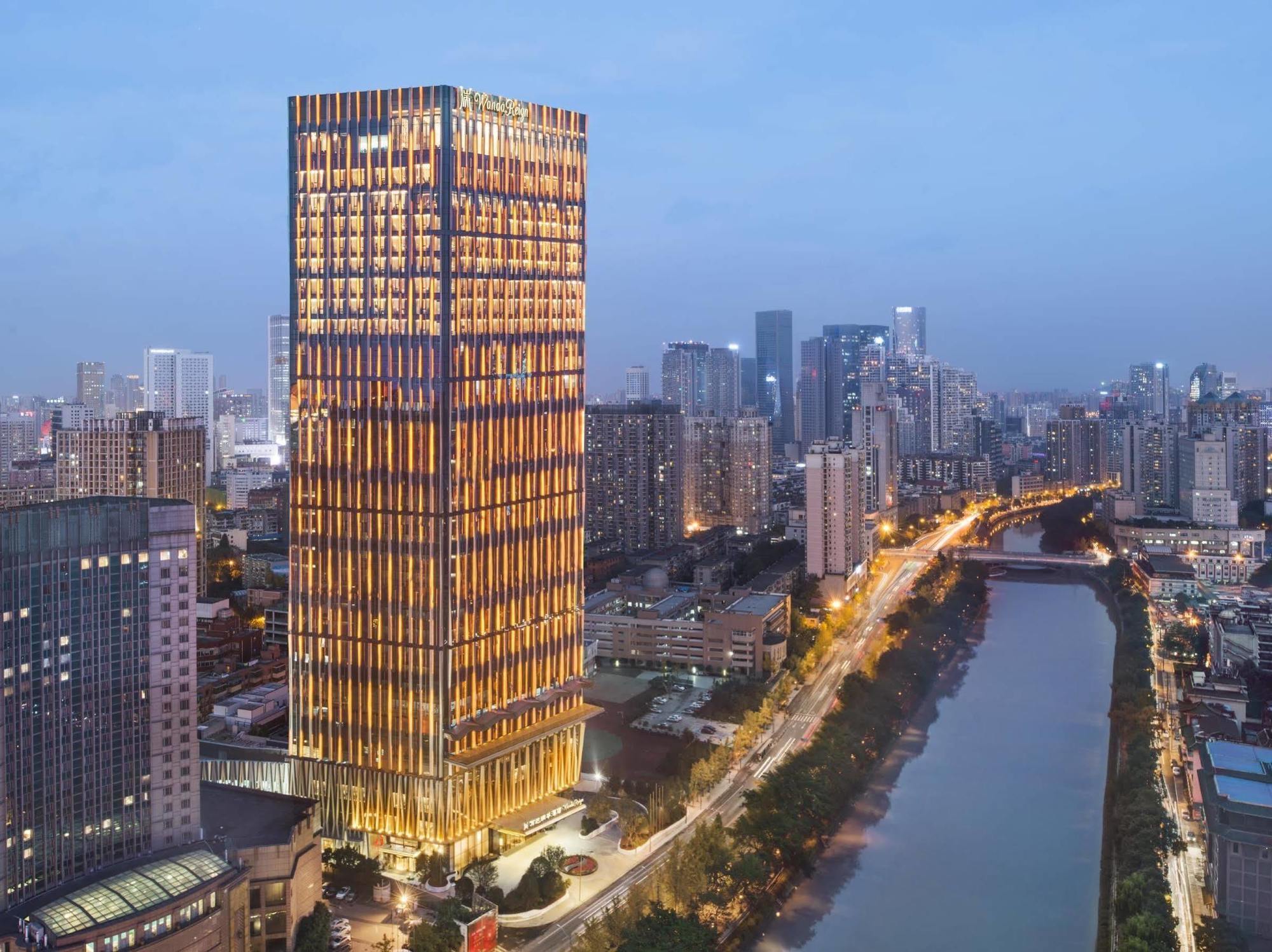 Wanda Reign Chengdu Hotel Eksteriør billede